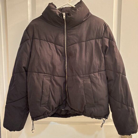 H&M Black Puffer Jacket - Picture 1 of 2